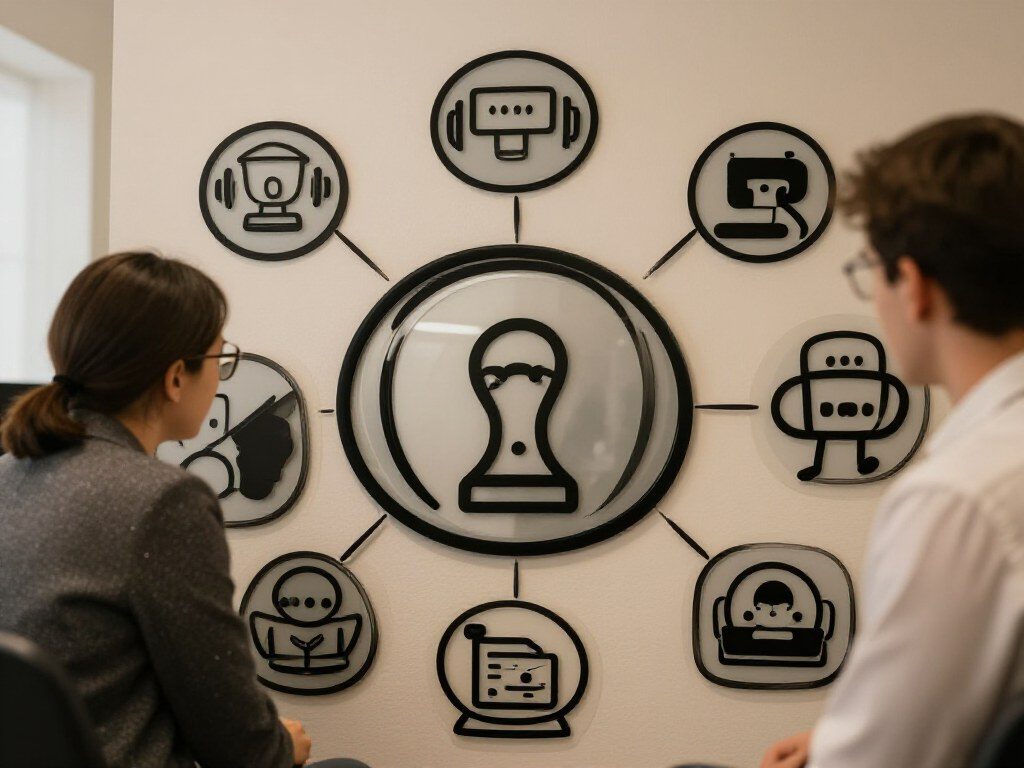 Un échange en cours
